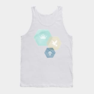 Trinity Sunday Special Symbols Tank Top